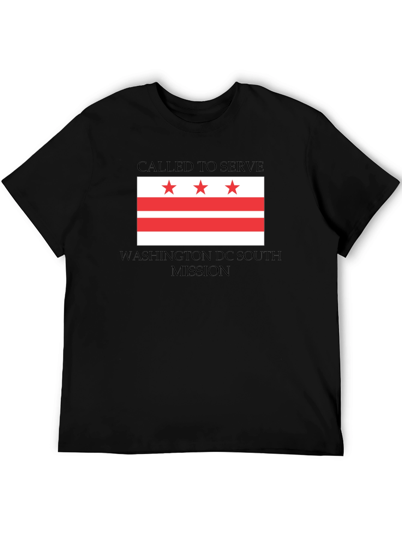 Called To Serve Black T-Shirt