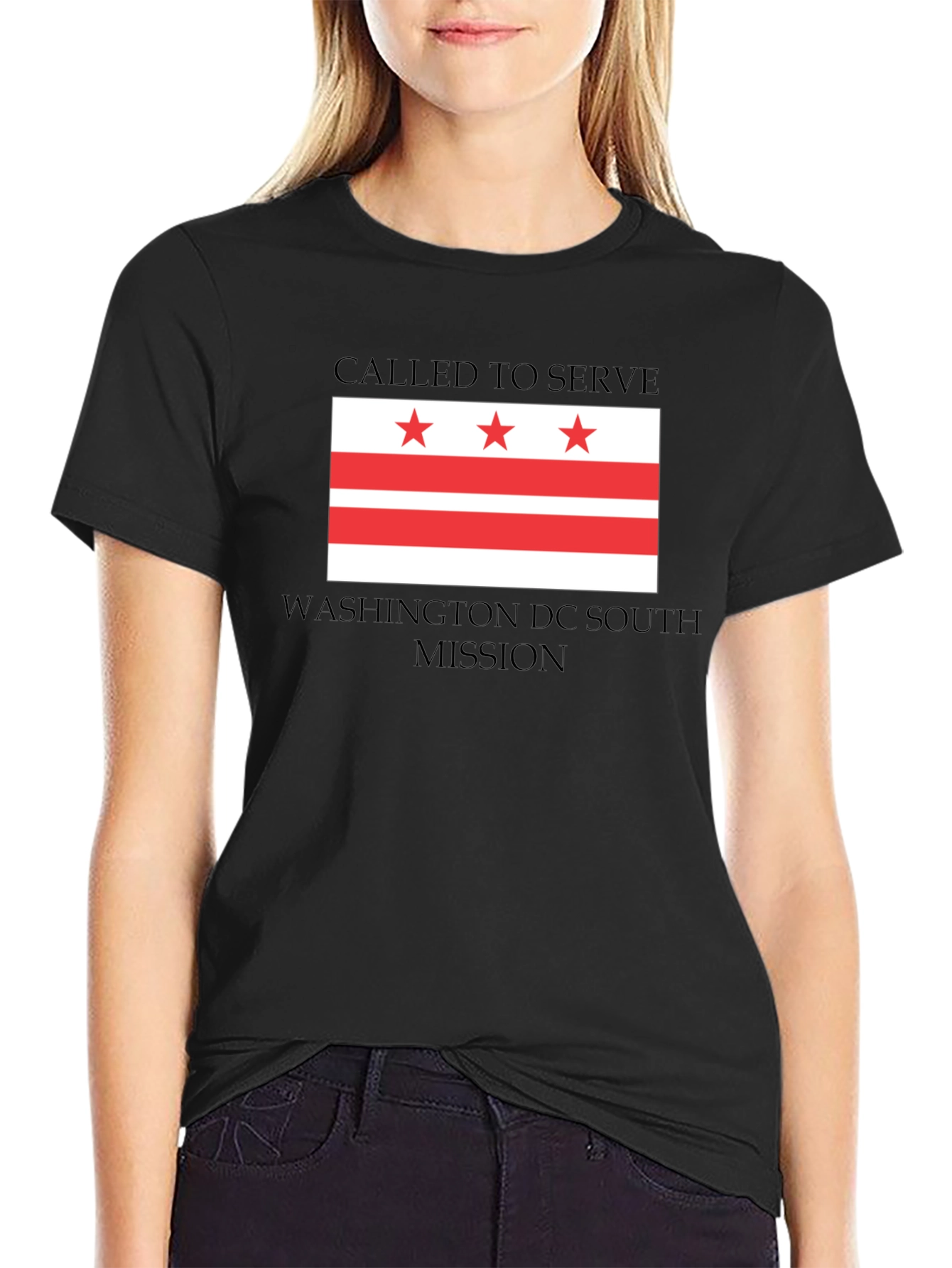 Called To Serve Black T-Shirt