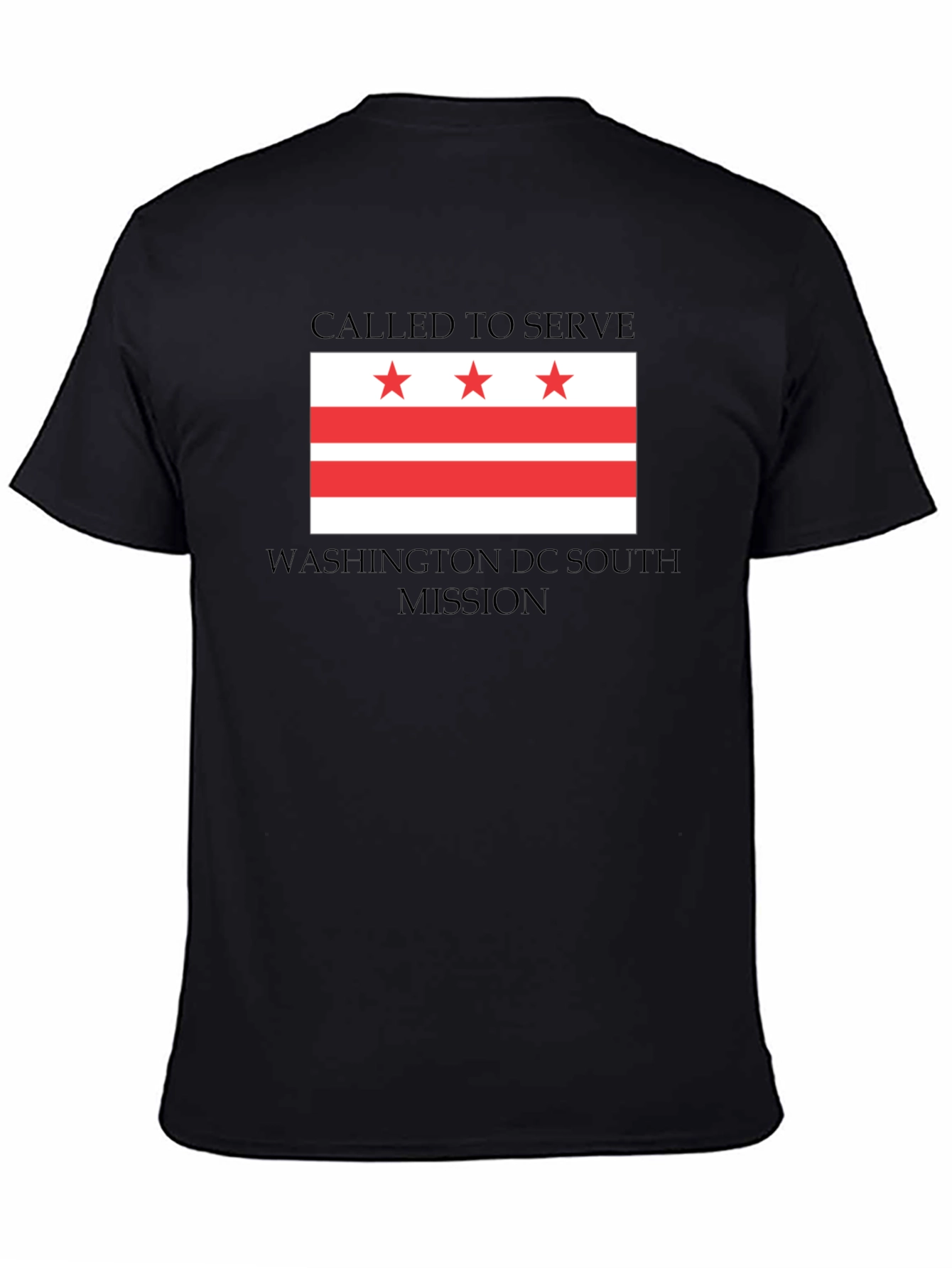 Called To Serve Black T-Shirt