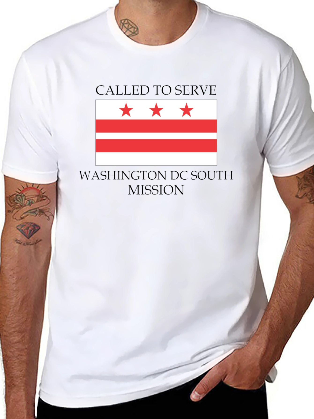 Called To Serve Black T-Shirt