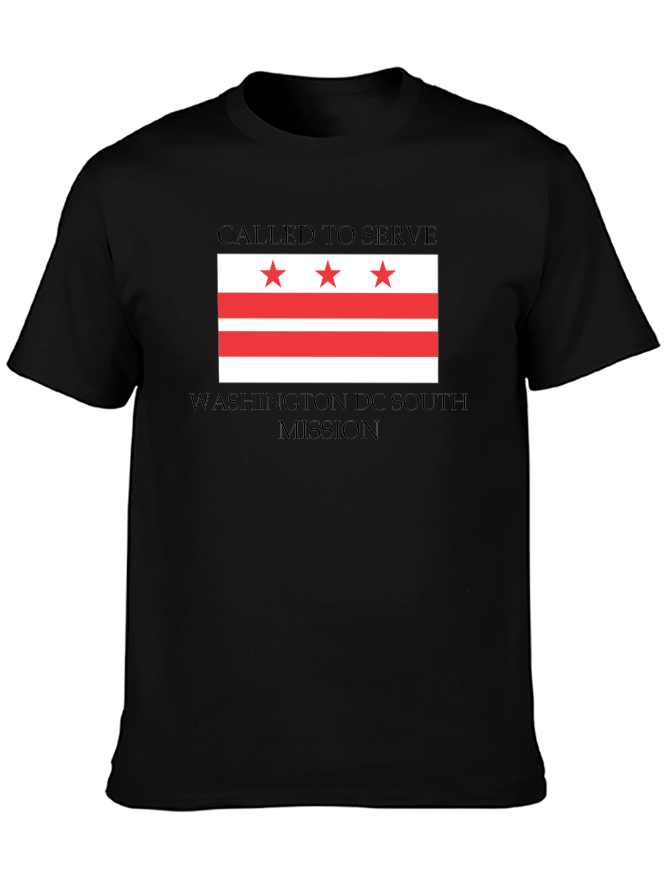 Called To Serve Black T-Shirt