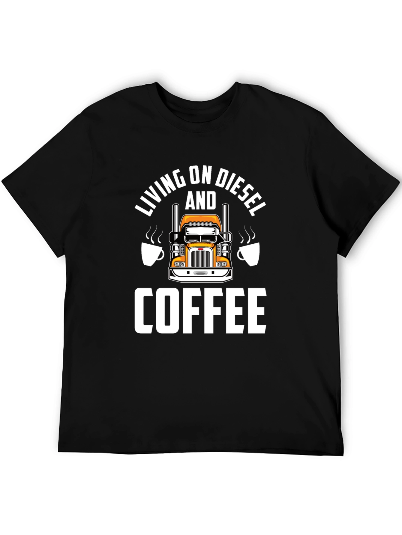 Diesel & Coffee Trucker T-Shirt