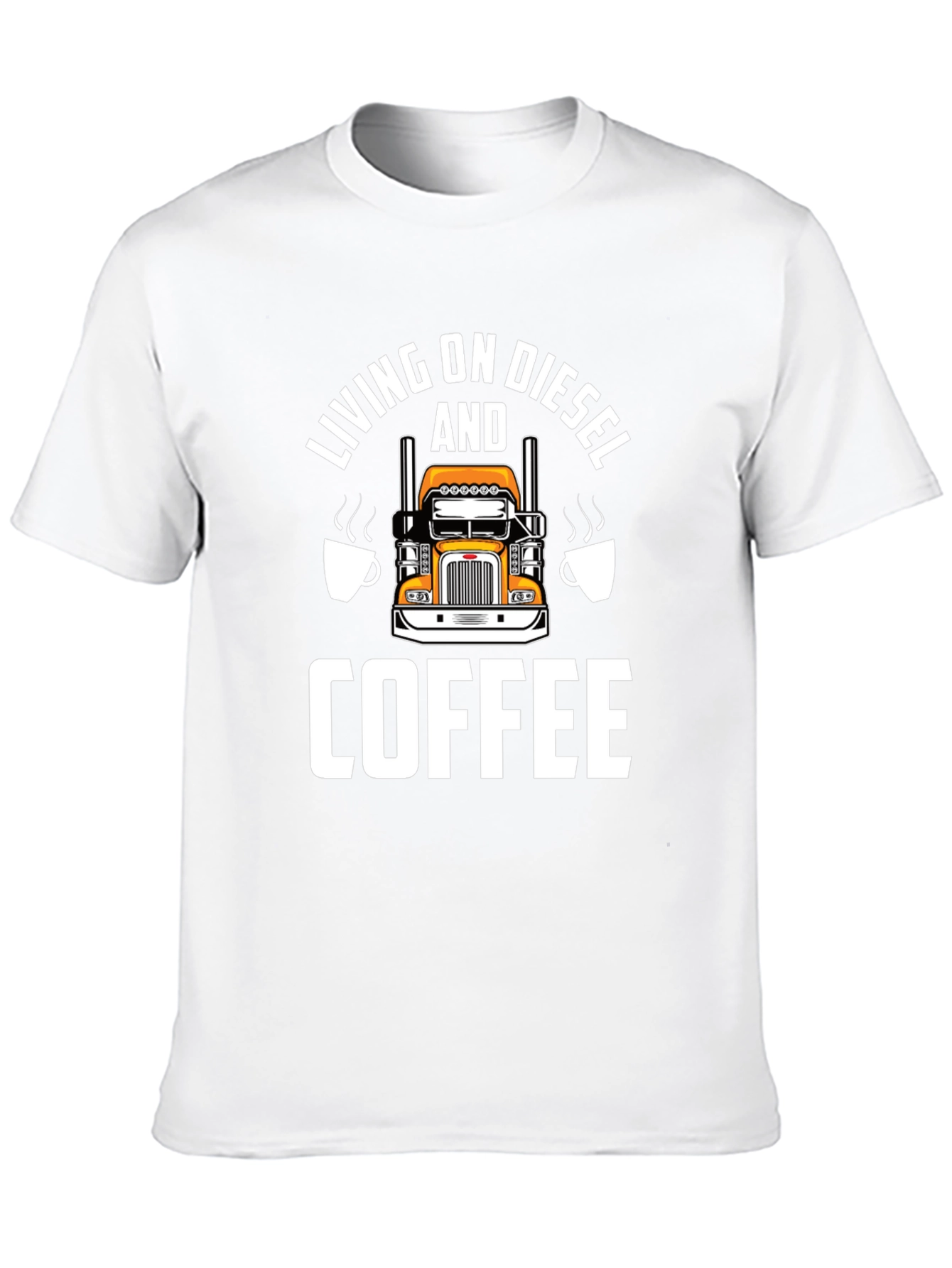 Diesel & Coffee Trucker T-Shirt
