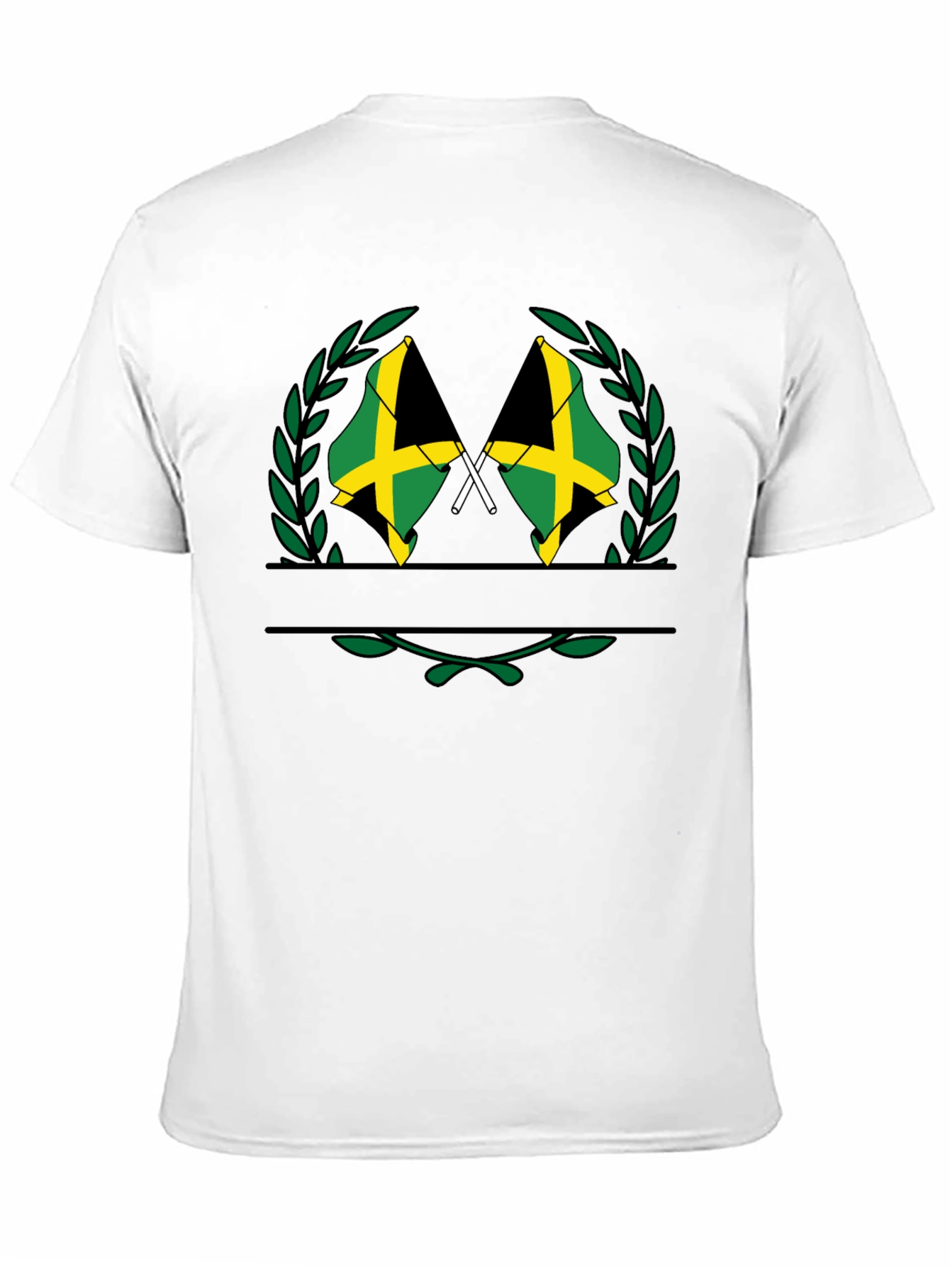 Jamaican Flag Crest T-Shirt