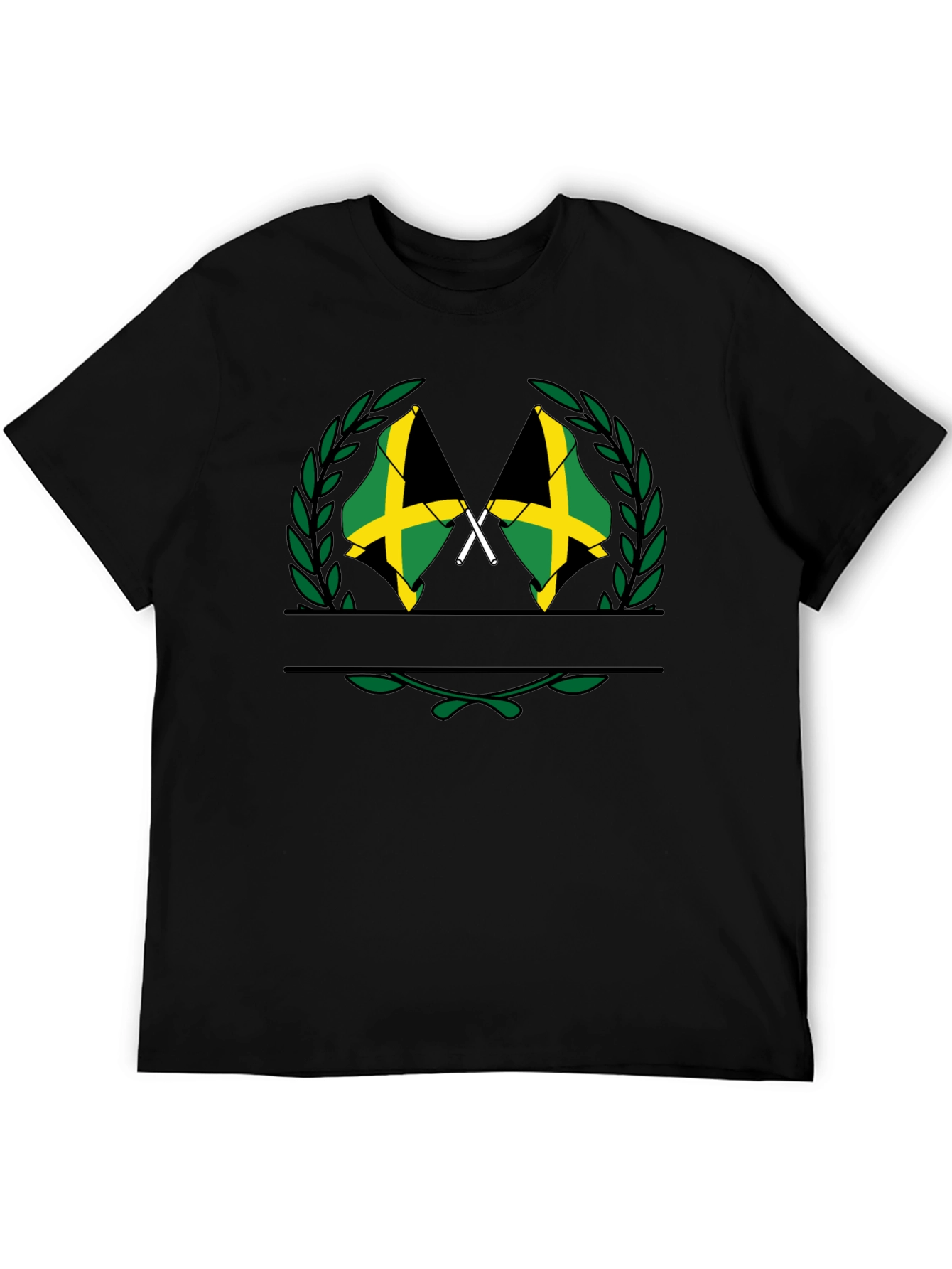 Jamaican Flag Crest T-Shirt