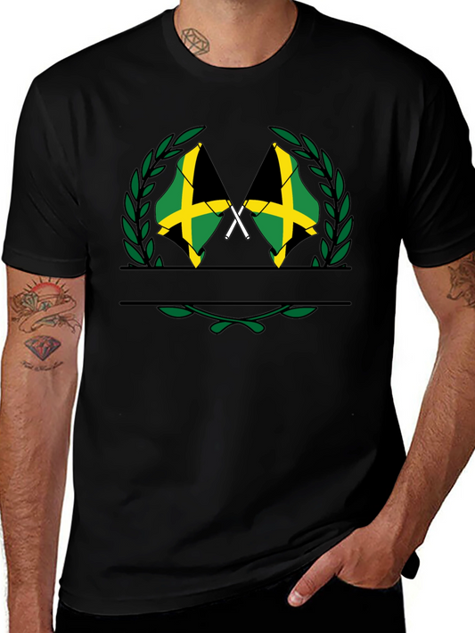 Jamaican Flag Crest T-Shirt