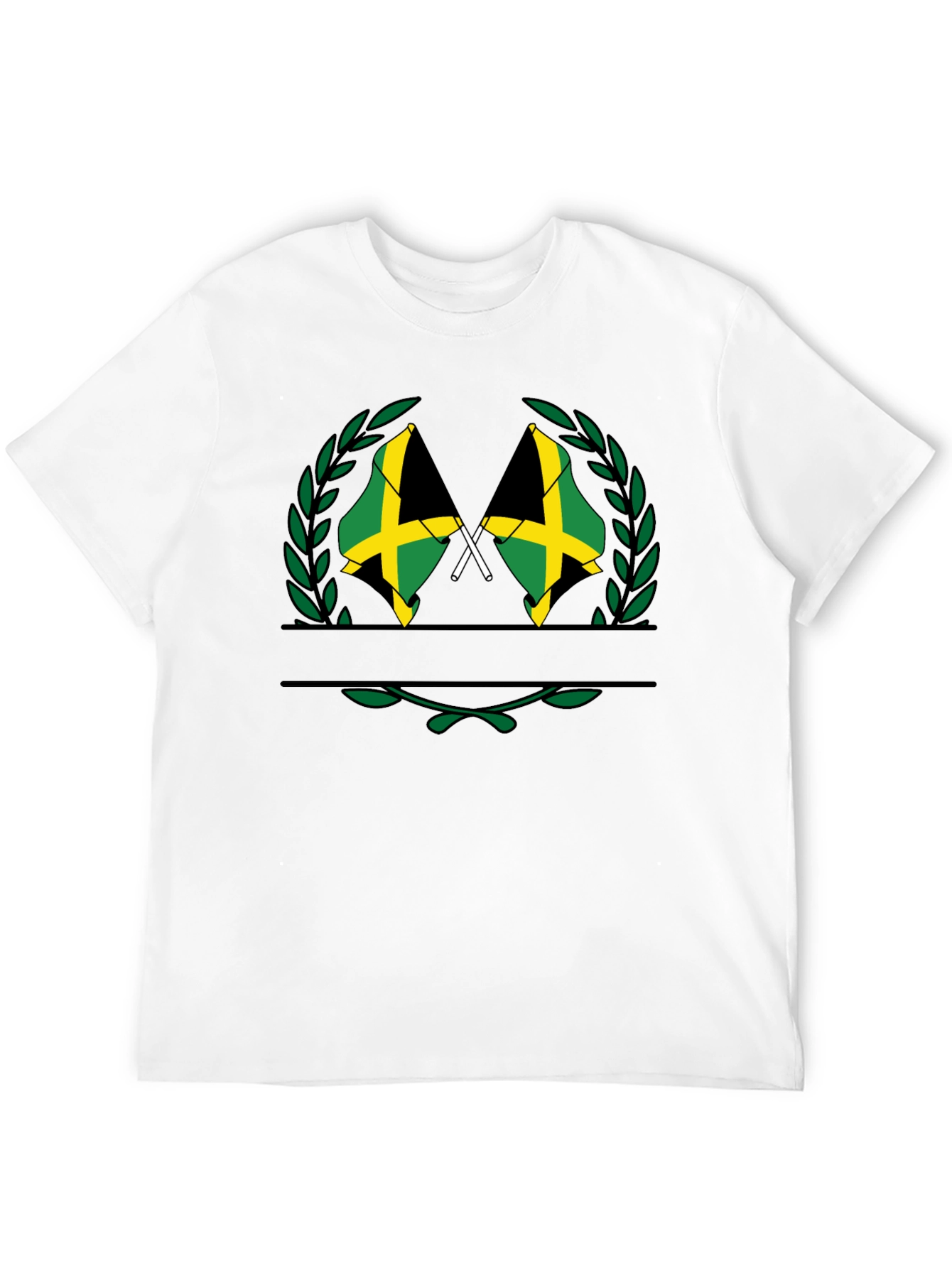 Jamaican Flag Crest T-Shirt