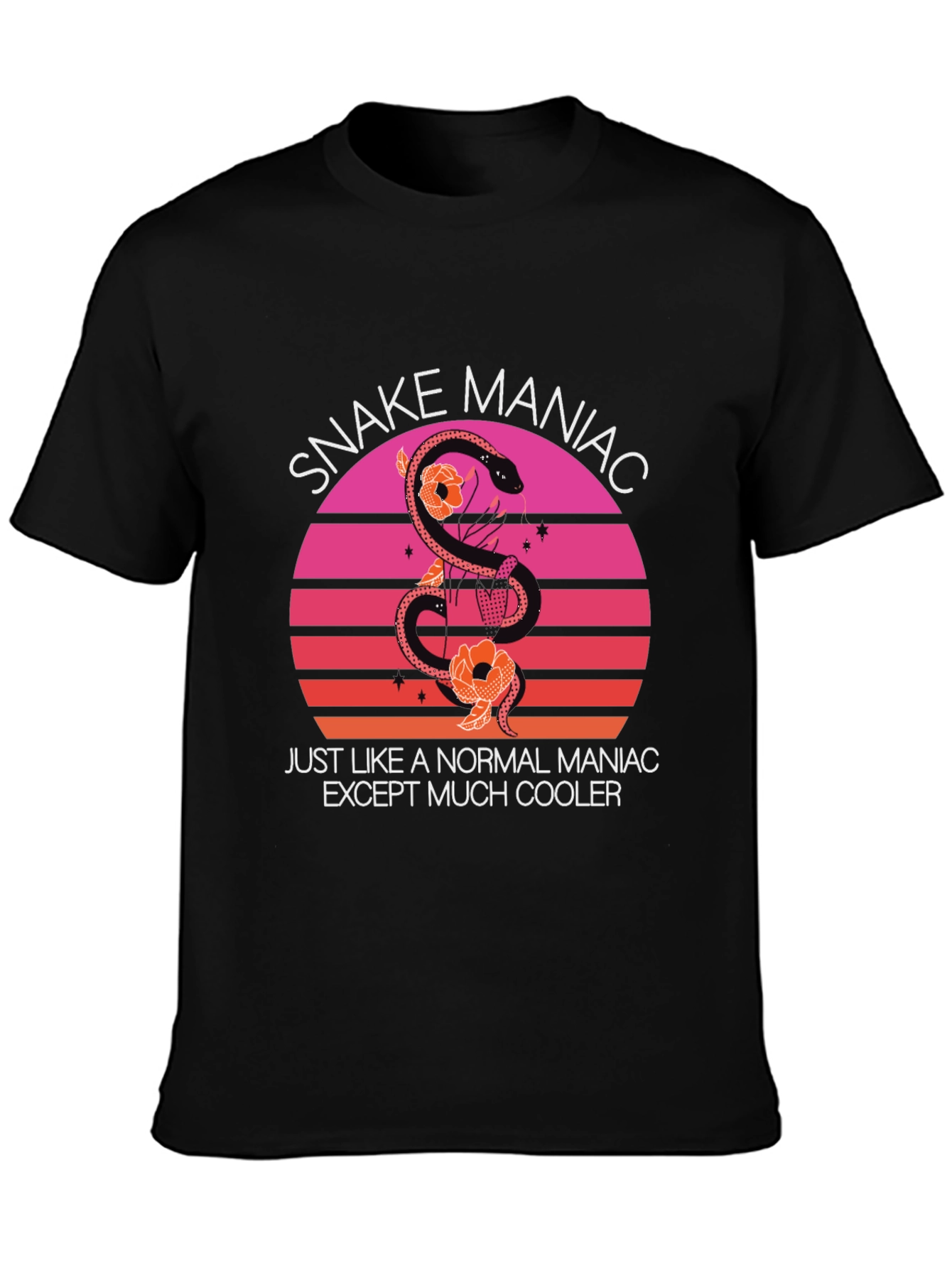 Snake Maniac Graphic Tee