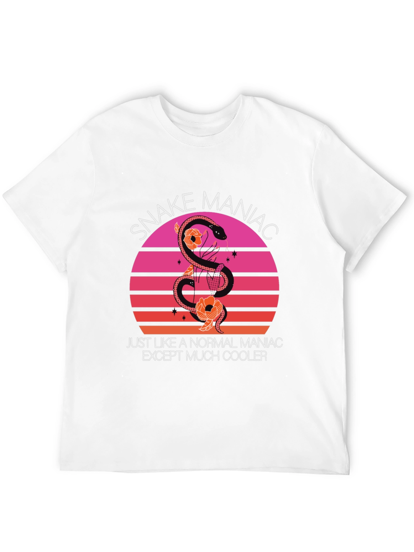 Snake Maniac Graphic Tee
