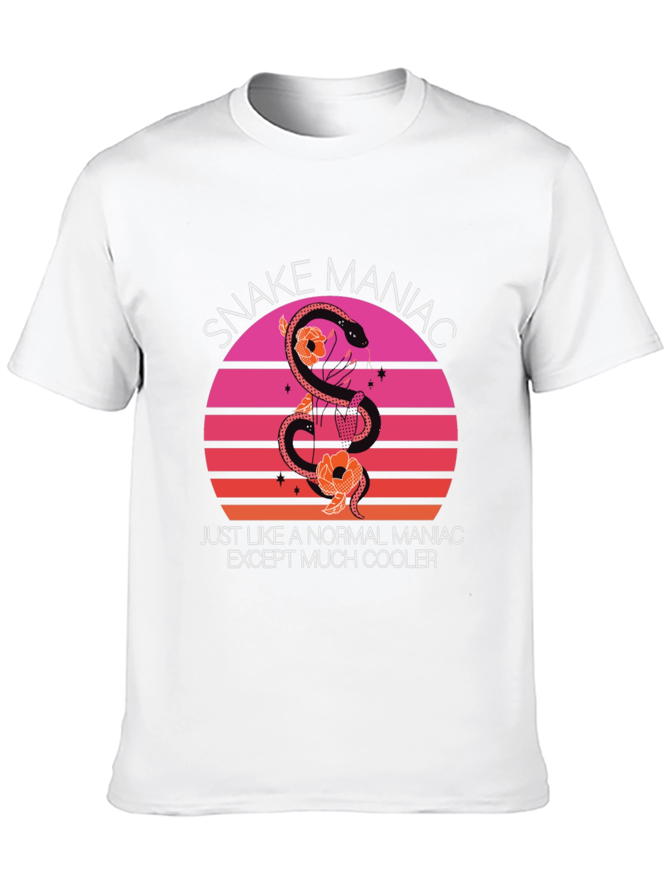 Snake Maniac Graphic Tee