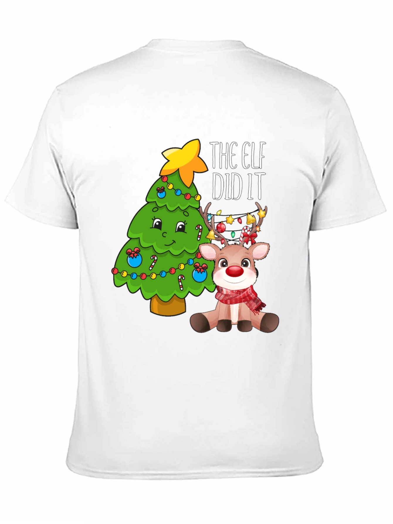 Elf Did It Christmas T-Shirt