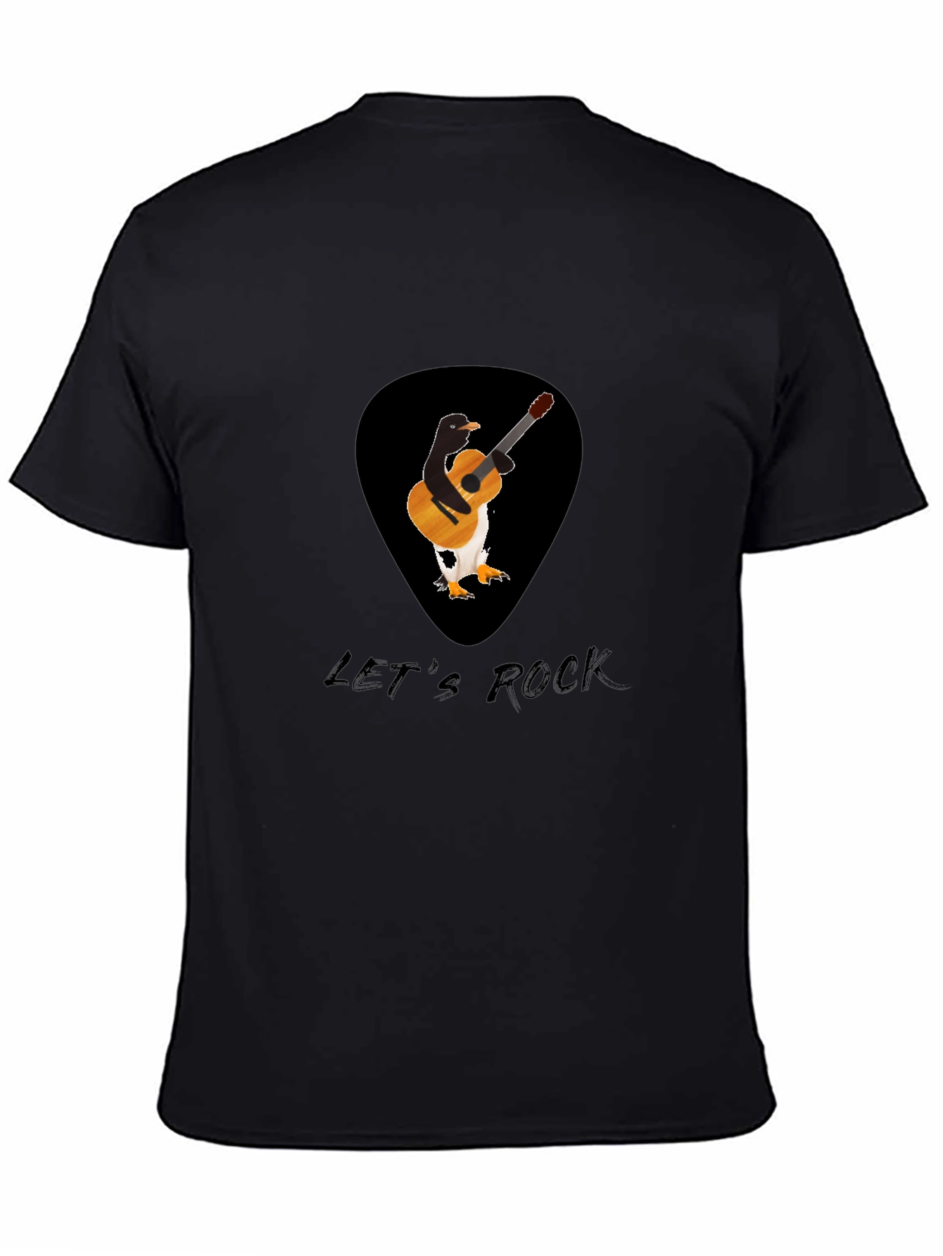Rockin Penguin Guitar T-Shirt