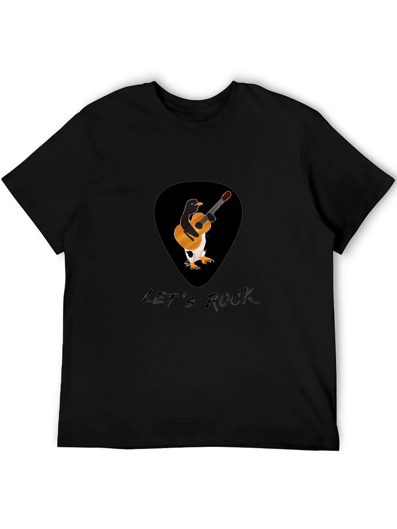 Rockin Penguin Guitar T-Shirt