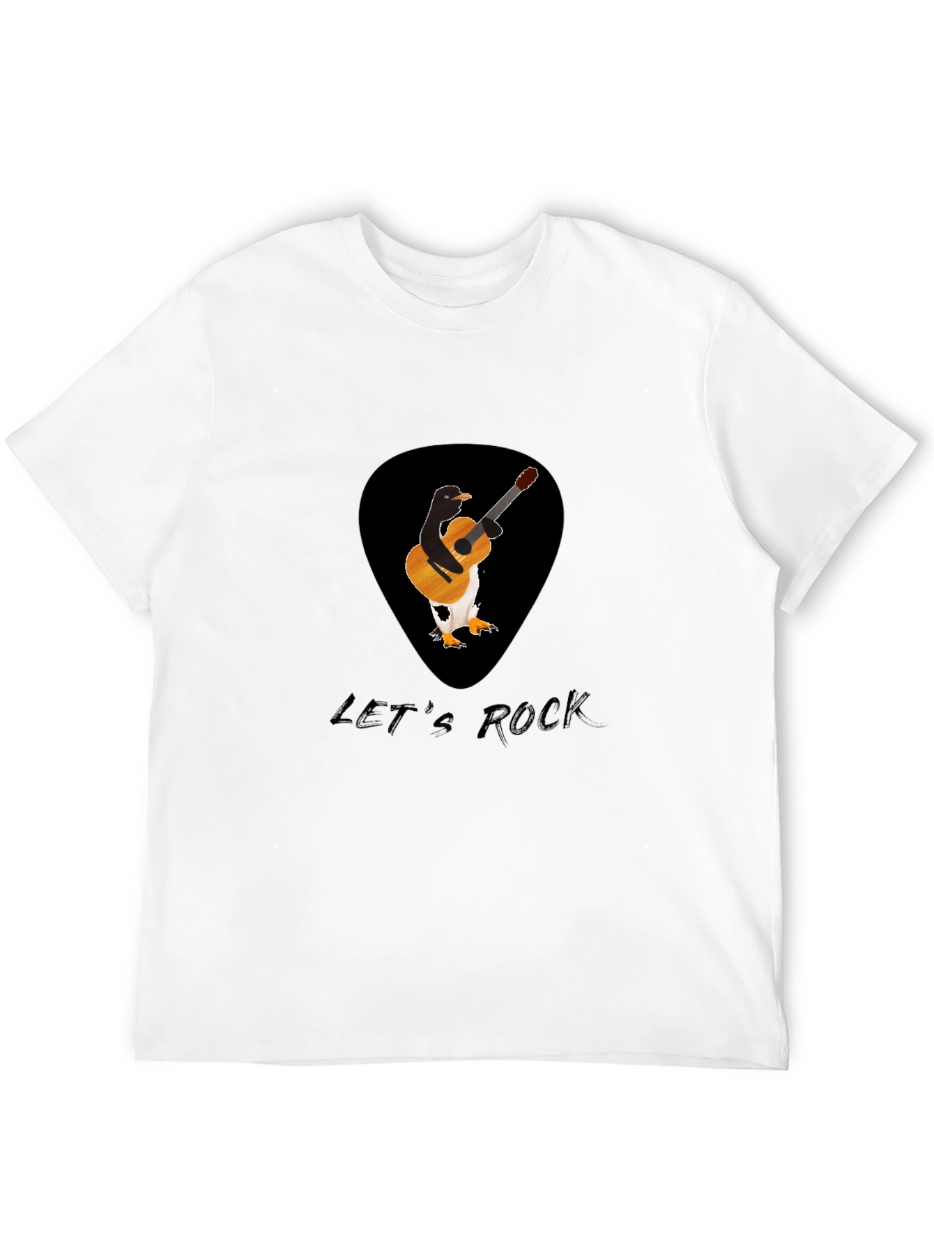 Rockin Penguin Guitar T-Shirt