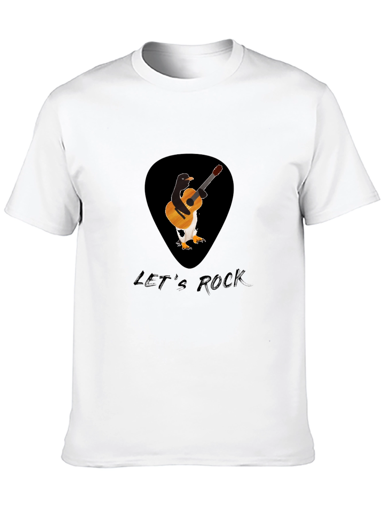 Rockin Penguin Guitar T-Shirt