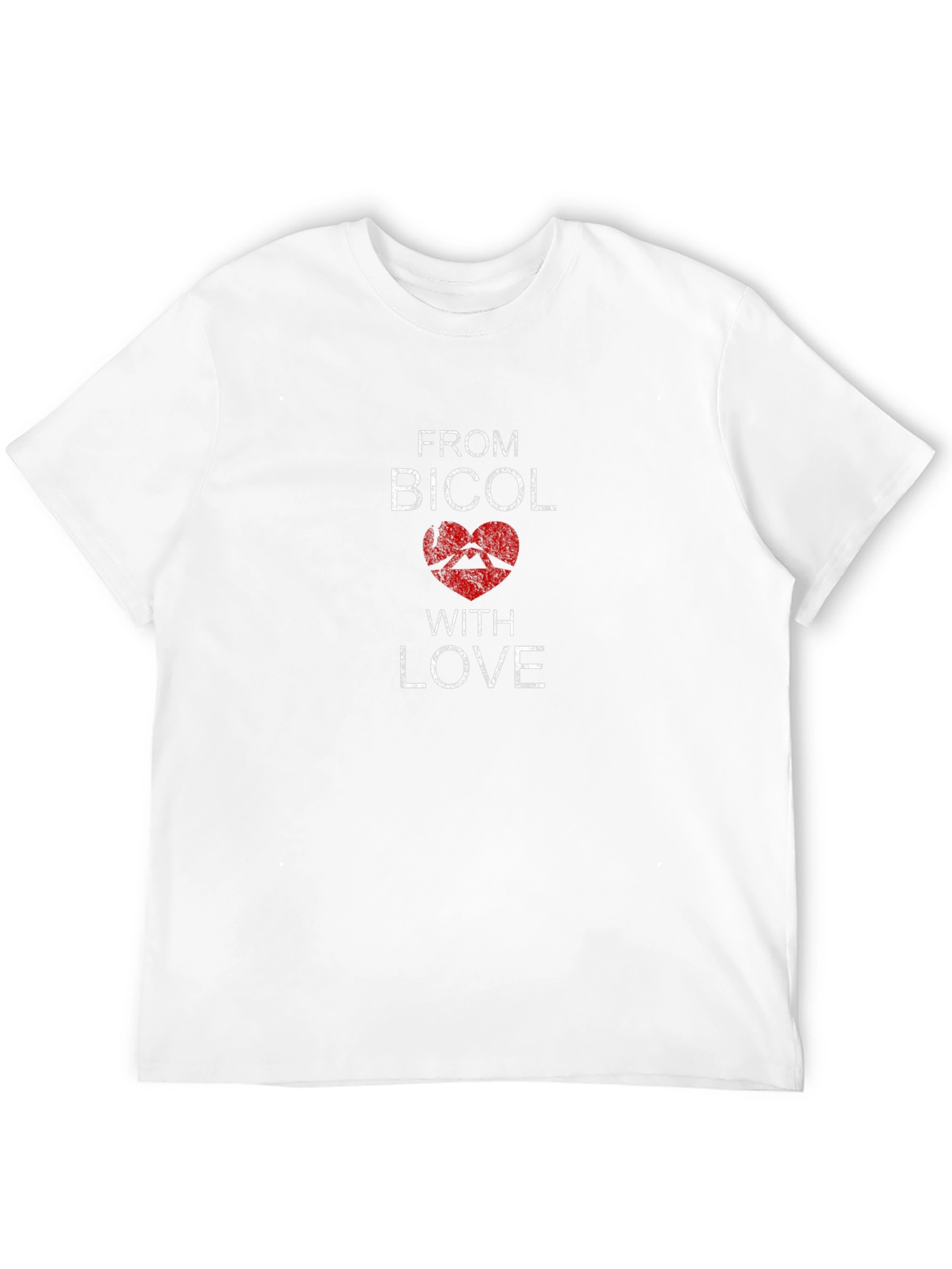 Bicol With Love Graphic Tee - Black