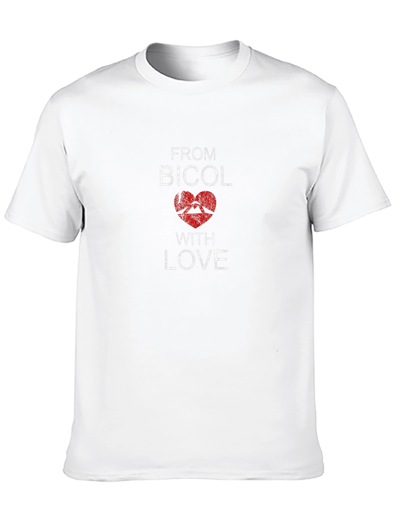 Bicol With Love Graphic Tee - Black