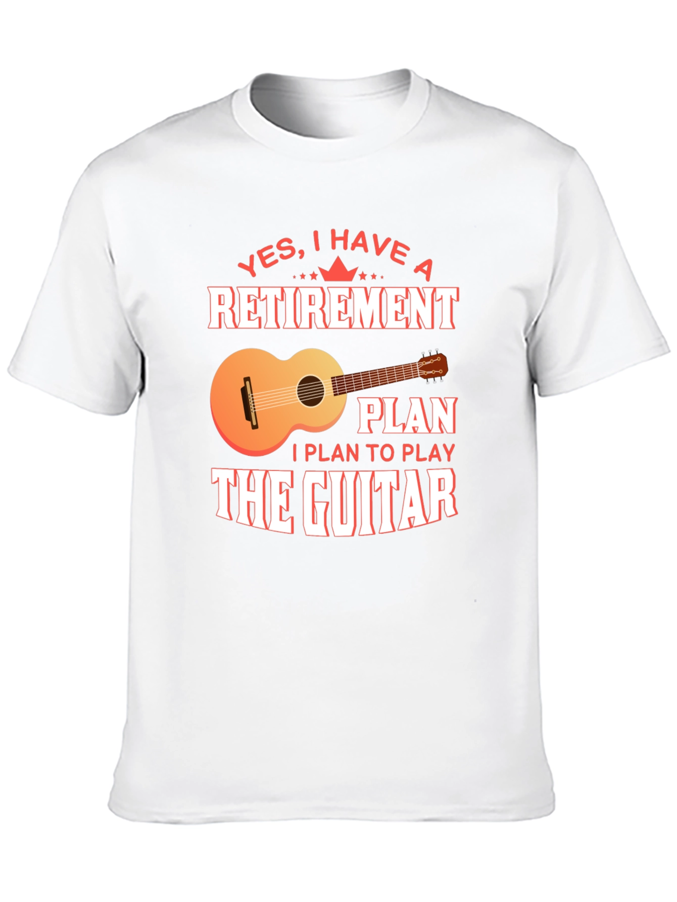 Retirement Guitar Plan T-Shirt