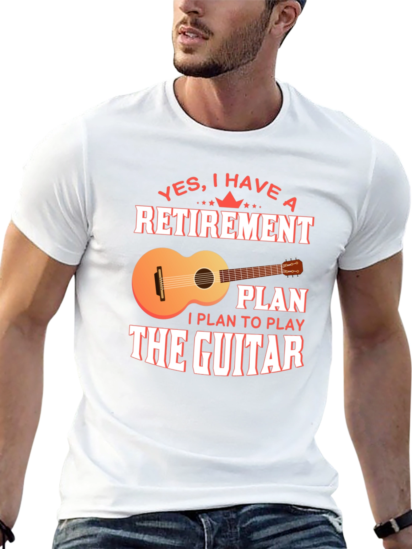 Retirement Guitar Plan T-Shirt