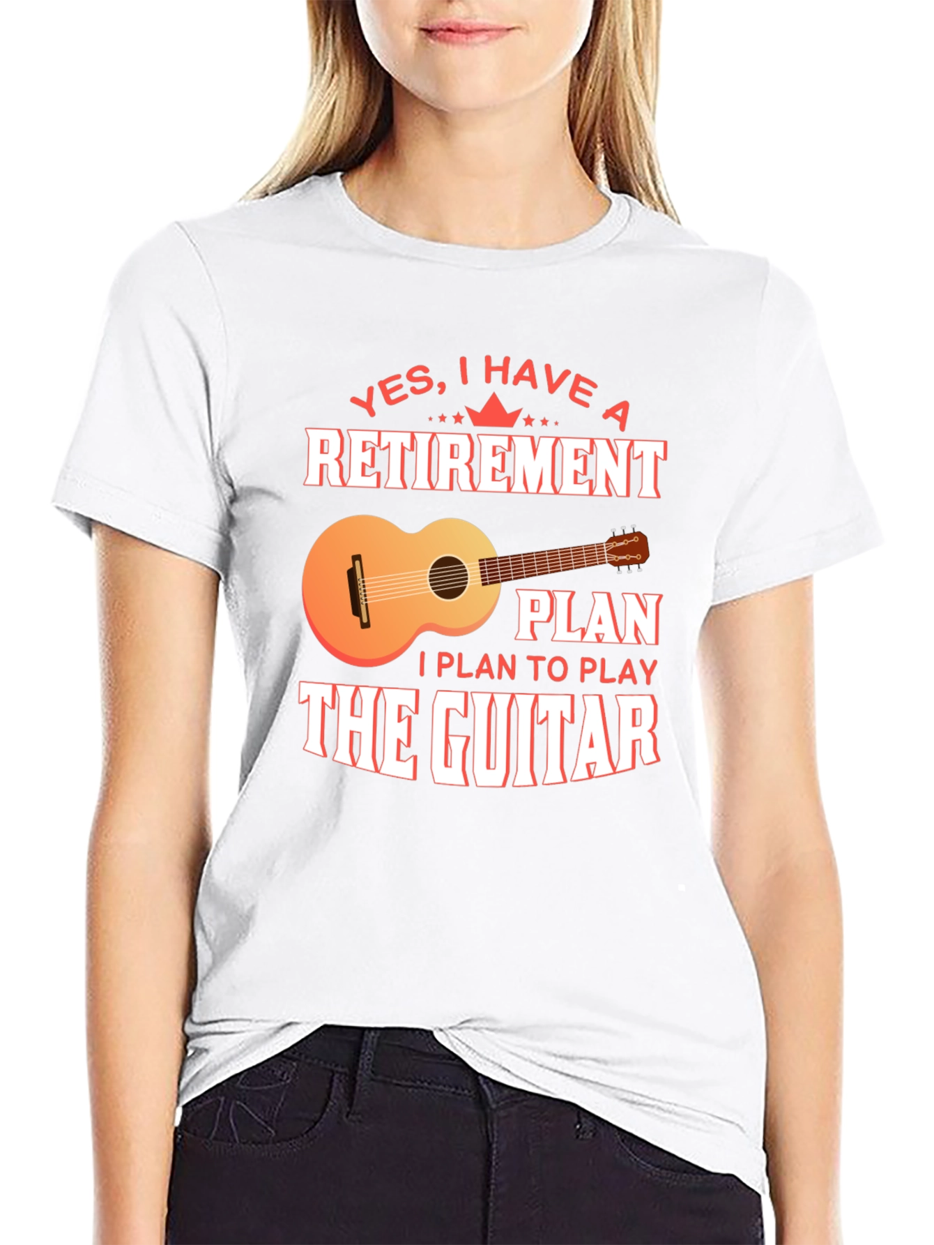 Retirement Guitar Plan T-Shirt
