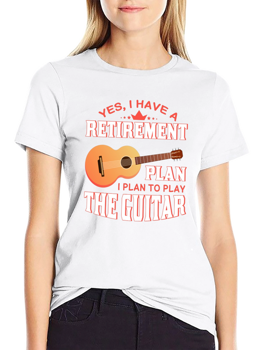 Retirement Guitar Plan T-Shirt