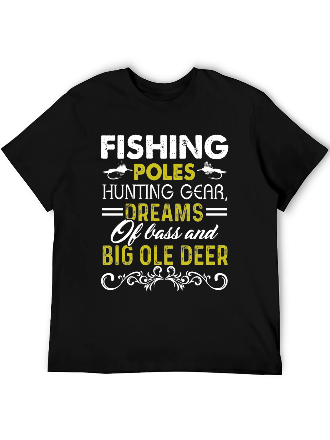 Fishing Hunting Dreams Graphic T-Shirt