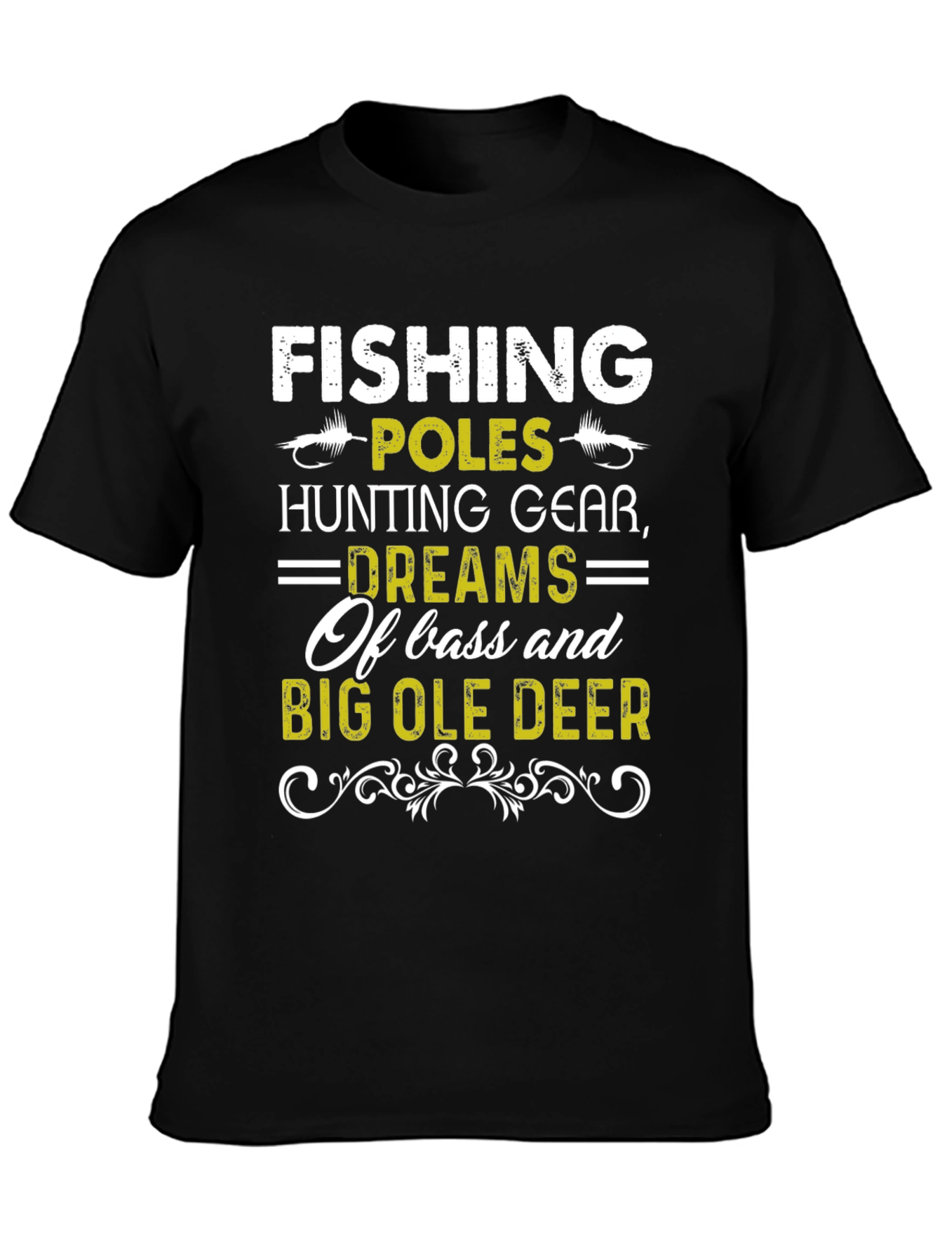 Fishing Hunting Dreams Graphic T-Shirt