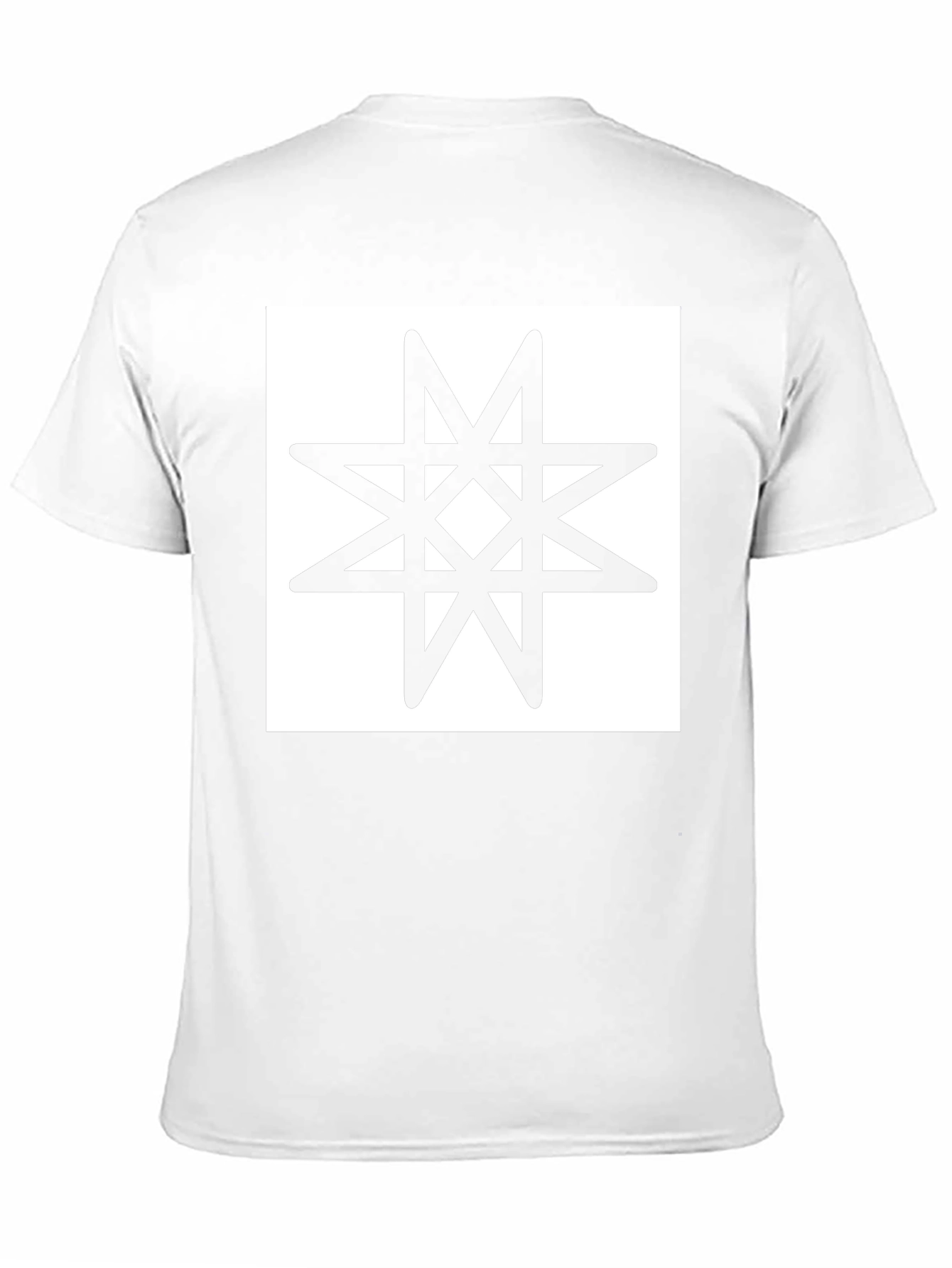 Black T-Shirt with Star of Lada Graphic Tee