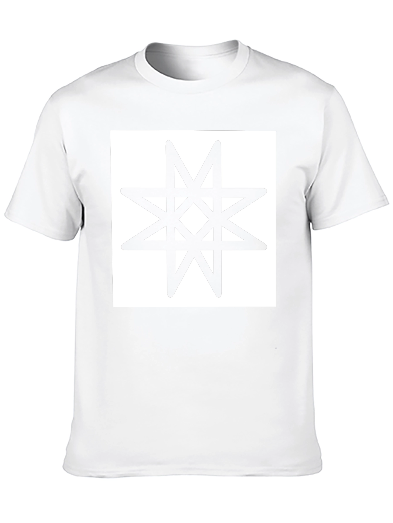 Black T-Shirt with Star of Lada Graphic Tee