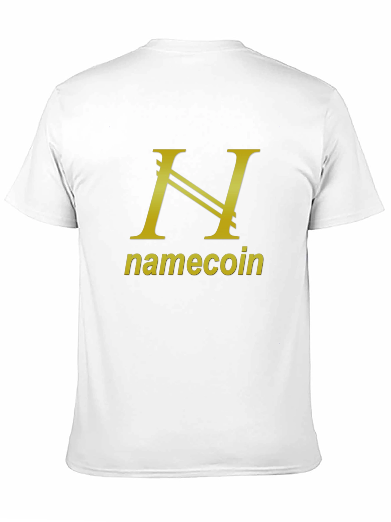 Namecoin Black Tee - Cryptocurrency Inspired