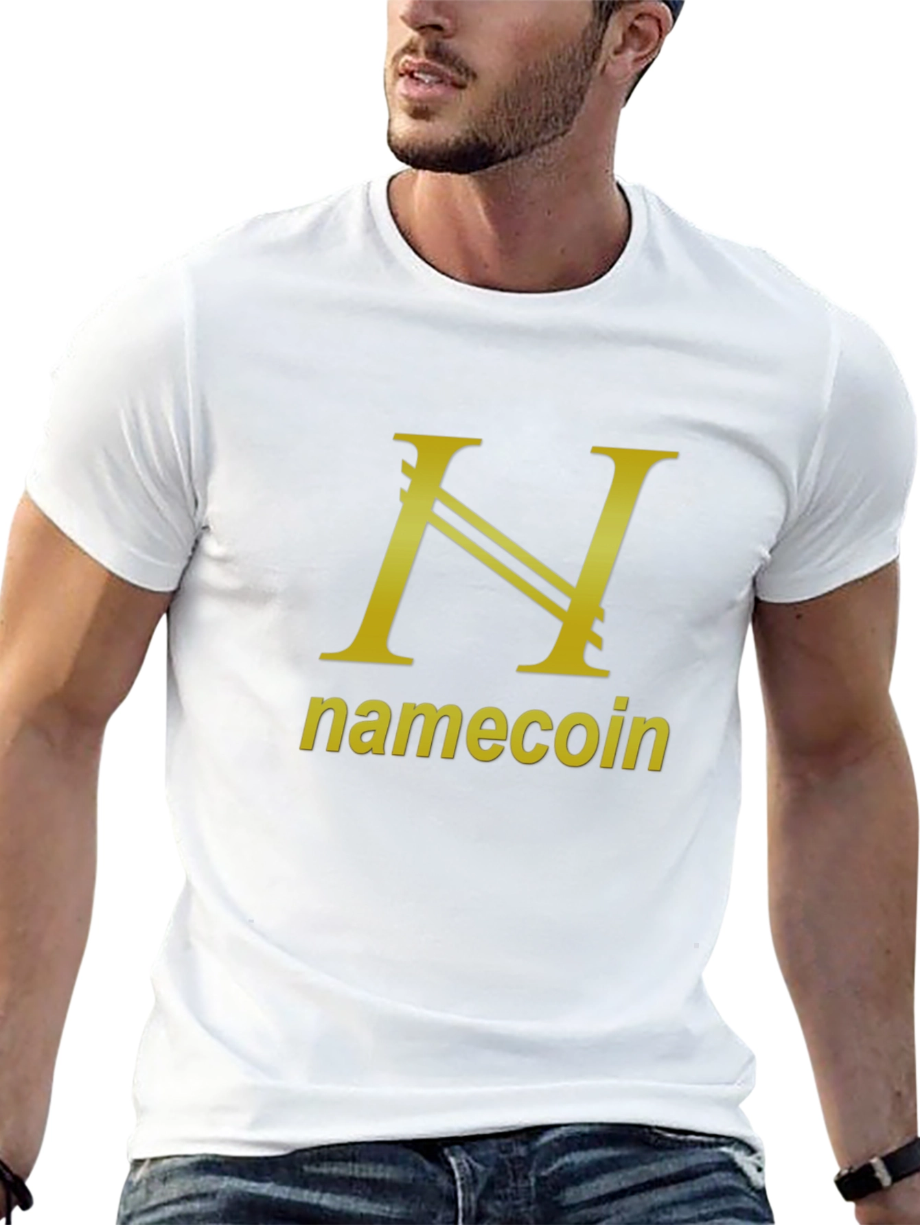 Namecoin Black Tee - Cryptocurrency Inspired
