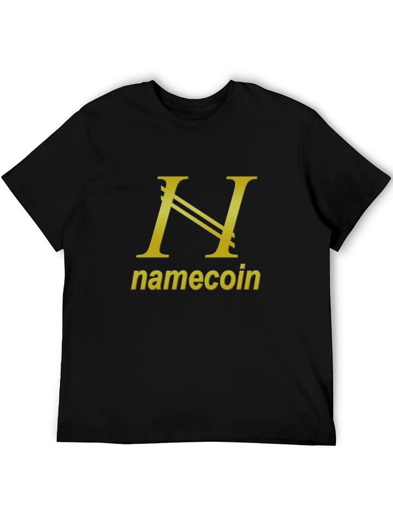 Namecoin Black Tee - Cryptocurrency Inspired