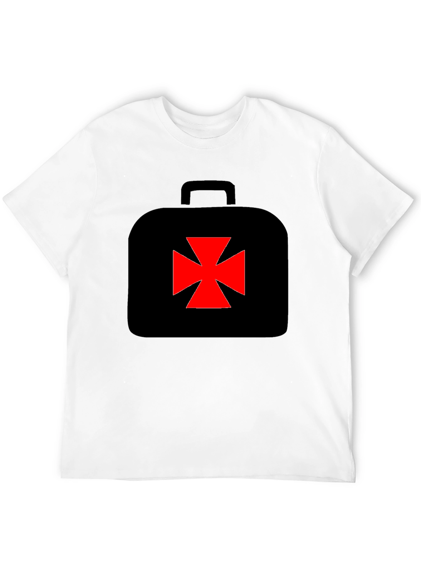 Black First Aid Kit Graphic T-Shirt