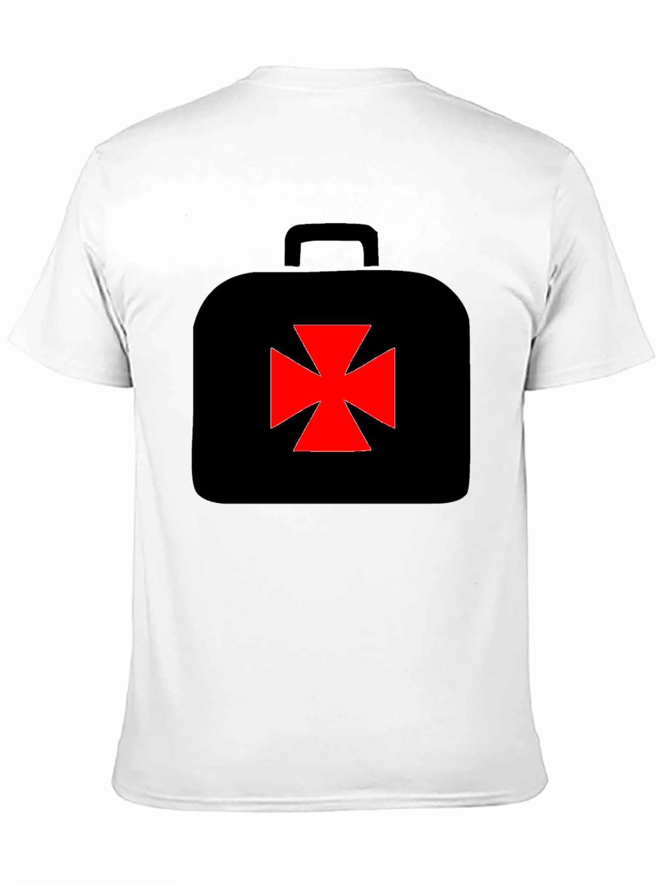 Black First Aid Kit Graphic T-Shirt