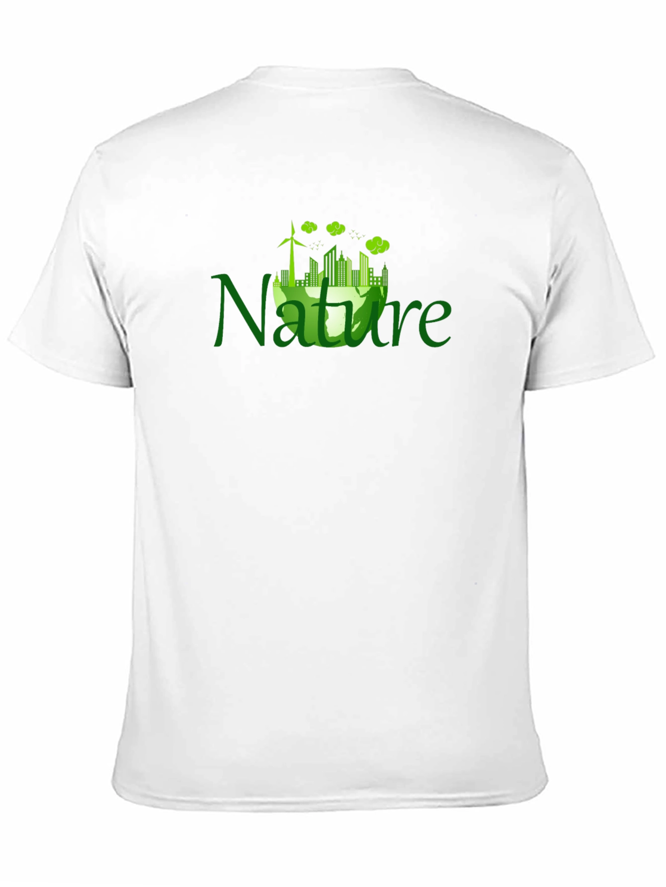Nature Graphic Black T-Shirt