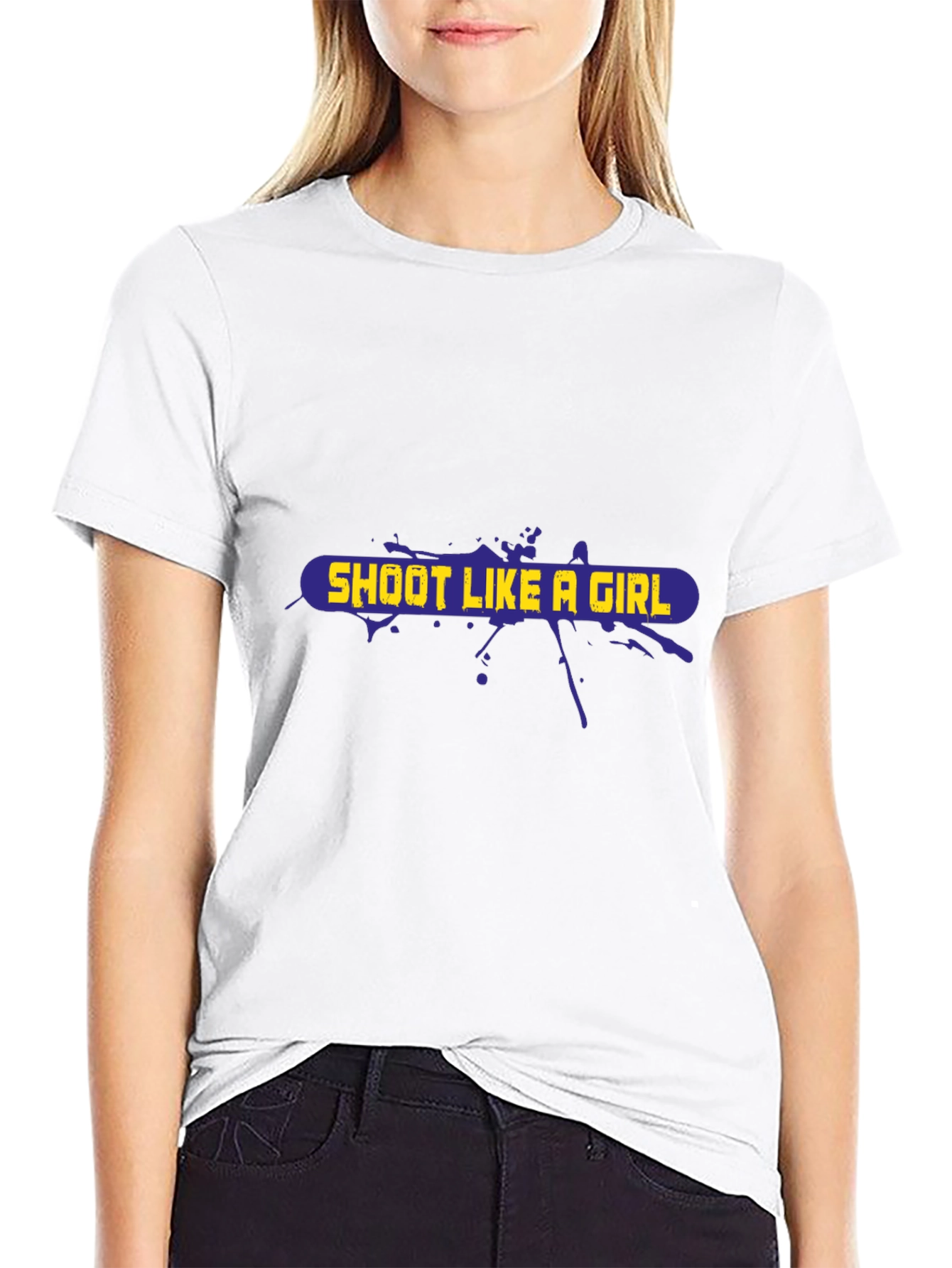 Shoot Like a Girl Graphic T-Shirt