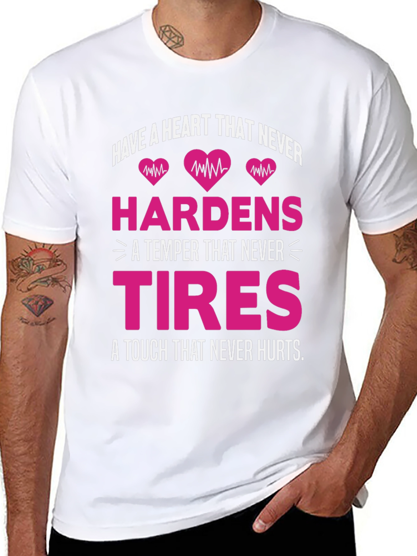 Have a Heart T-Shirt - Never Hardens
