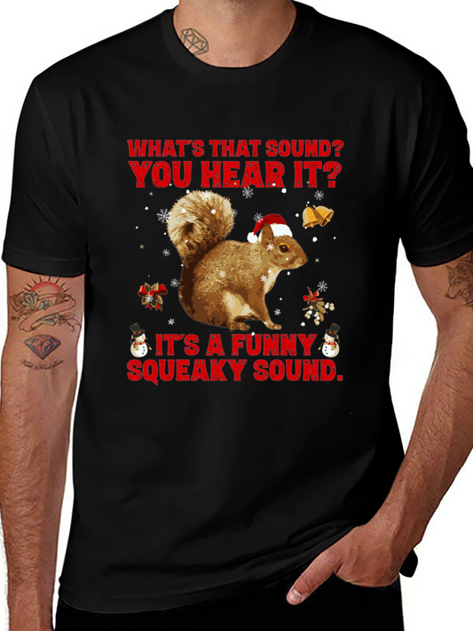 Funny Christmas Squirrel T-Shirt