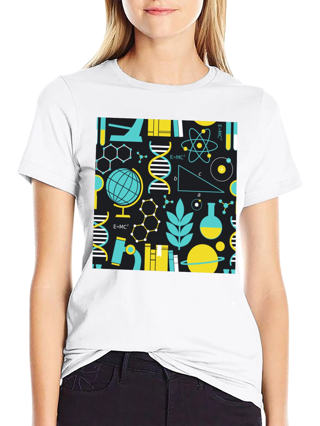 Science Pattern Graphic Tee