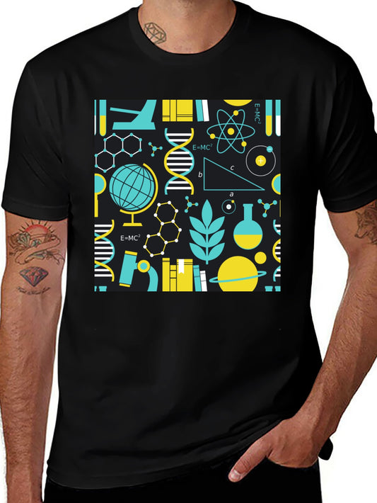 Science Pattern Graphic Tee