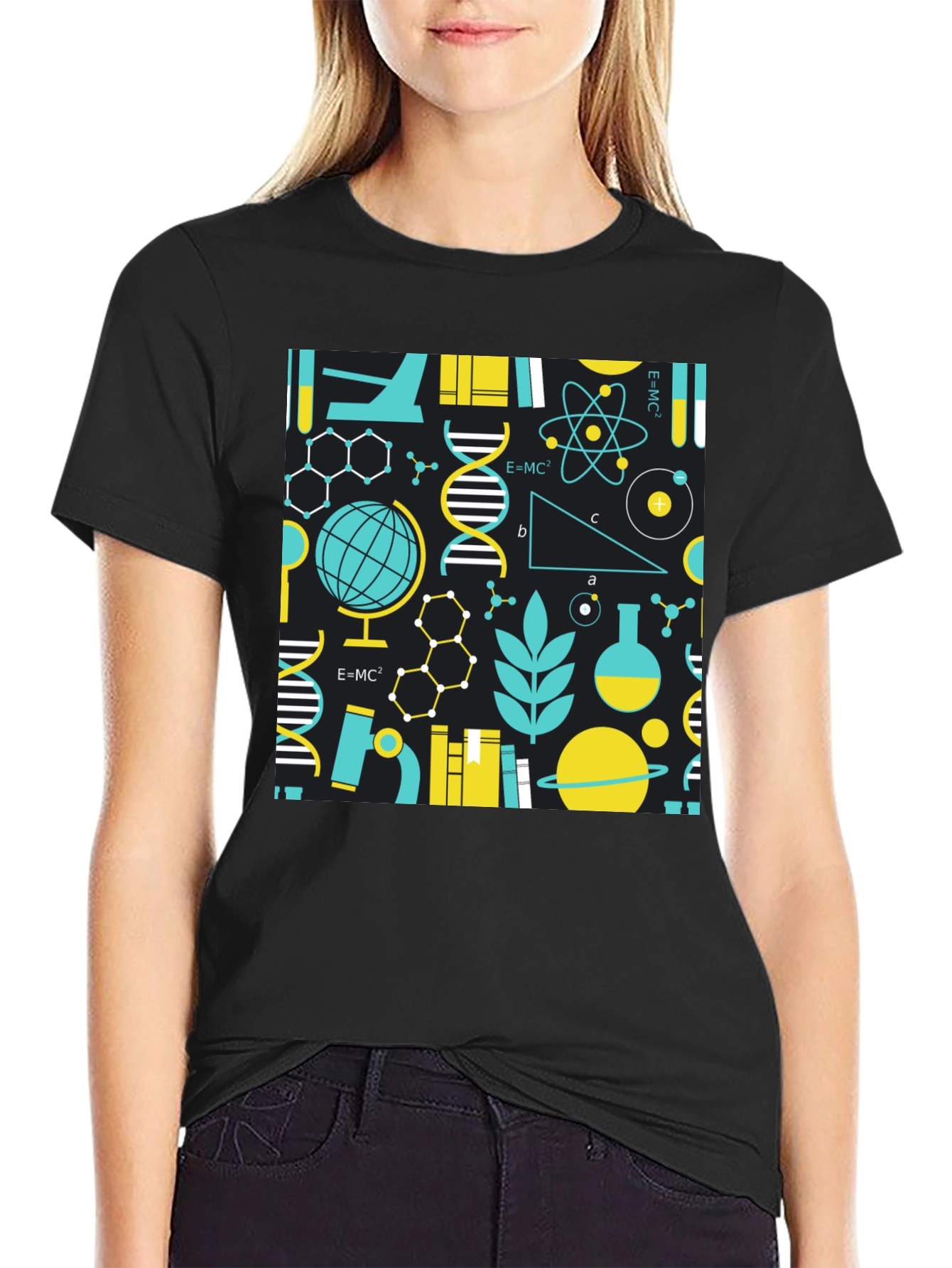 Science Pattern Graphic Tee