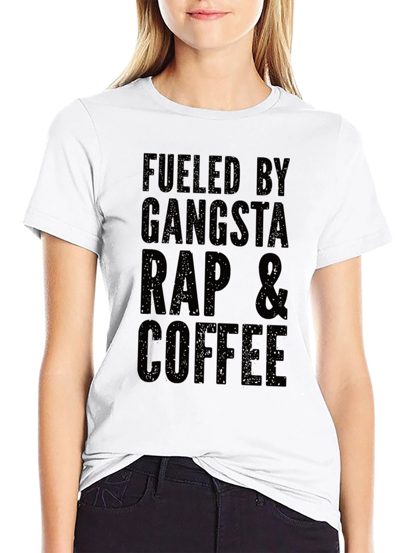 Fueled By Gangsta Rap & Coffee T-Shirt