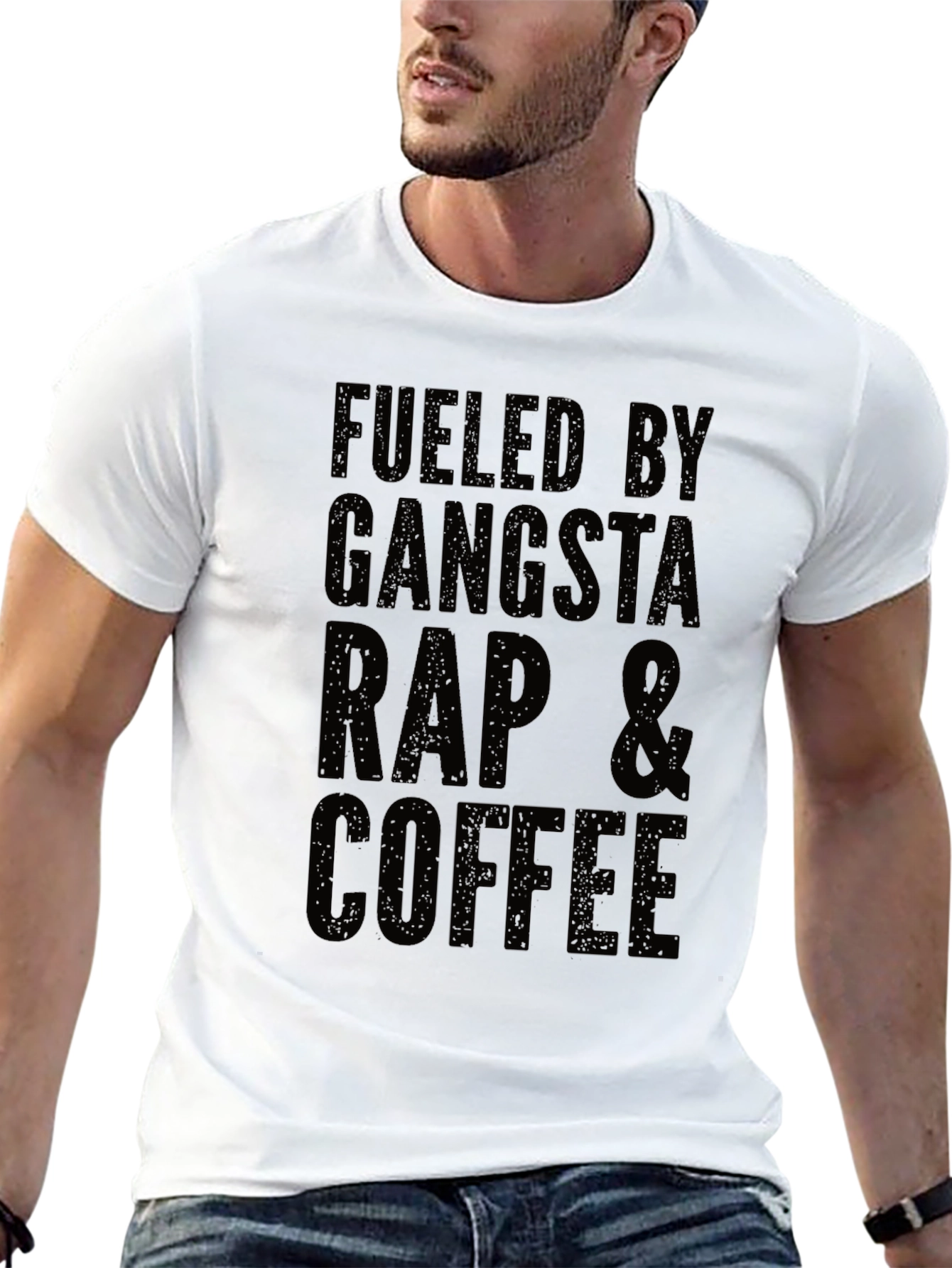 Fueled By Gangsta Rap & Coffee T-Shirt