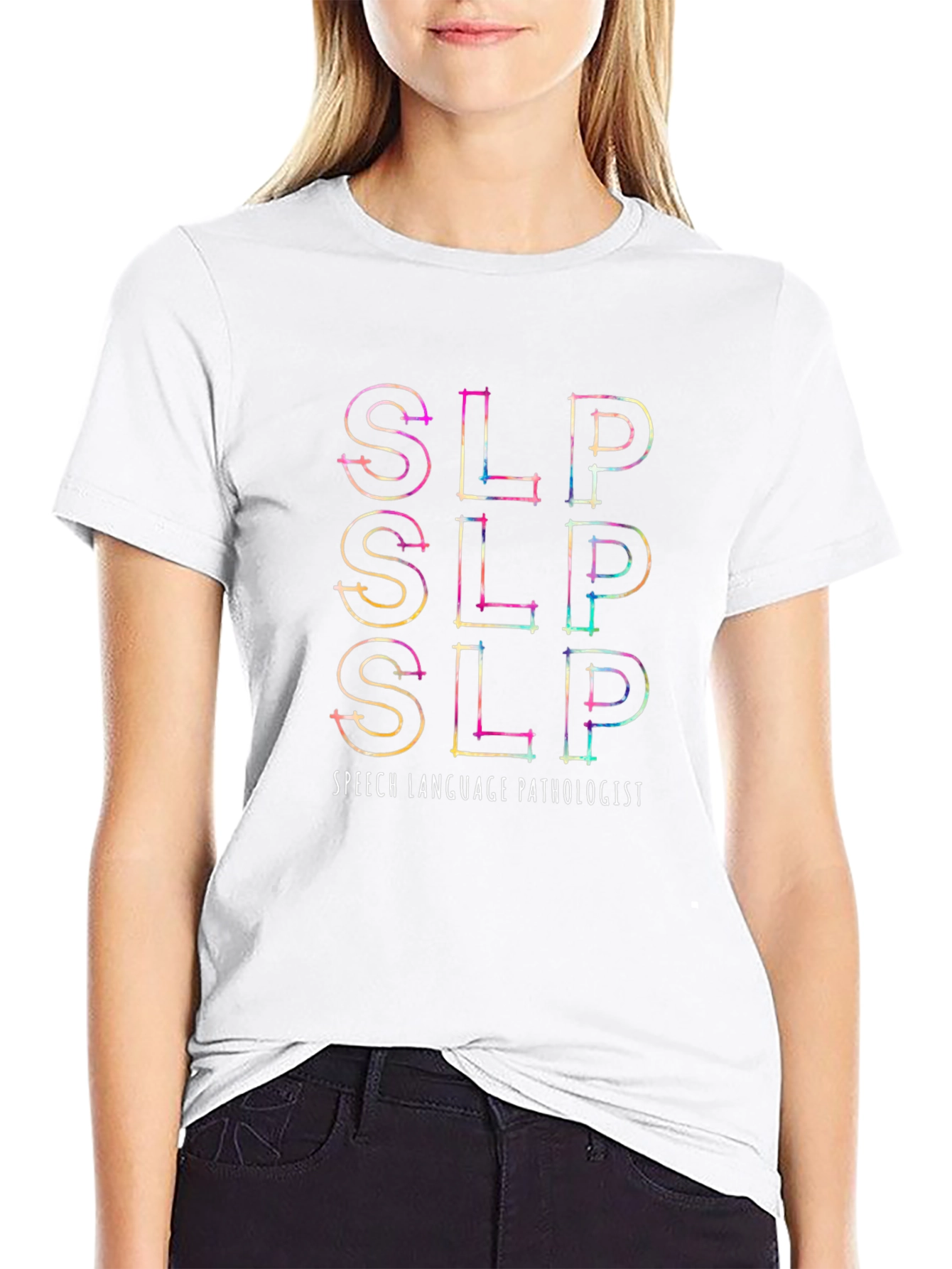 SLP Speech Language Pathologist Graphic T-Shirt
