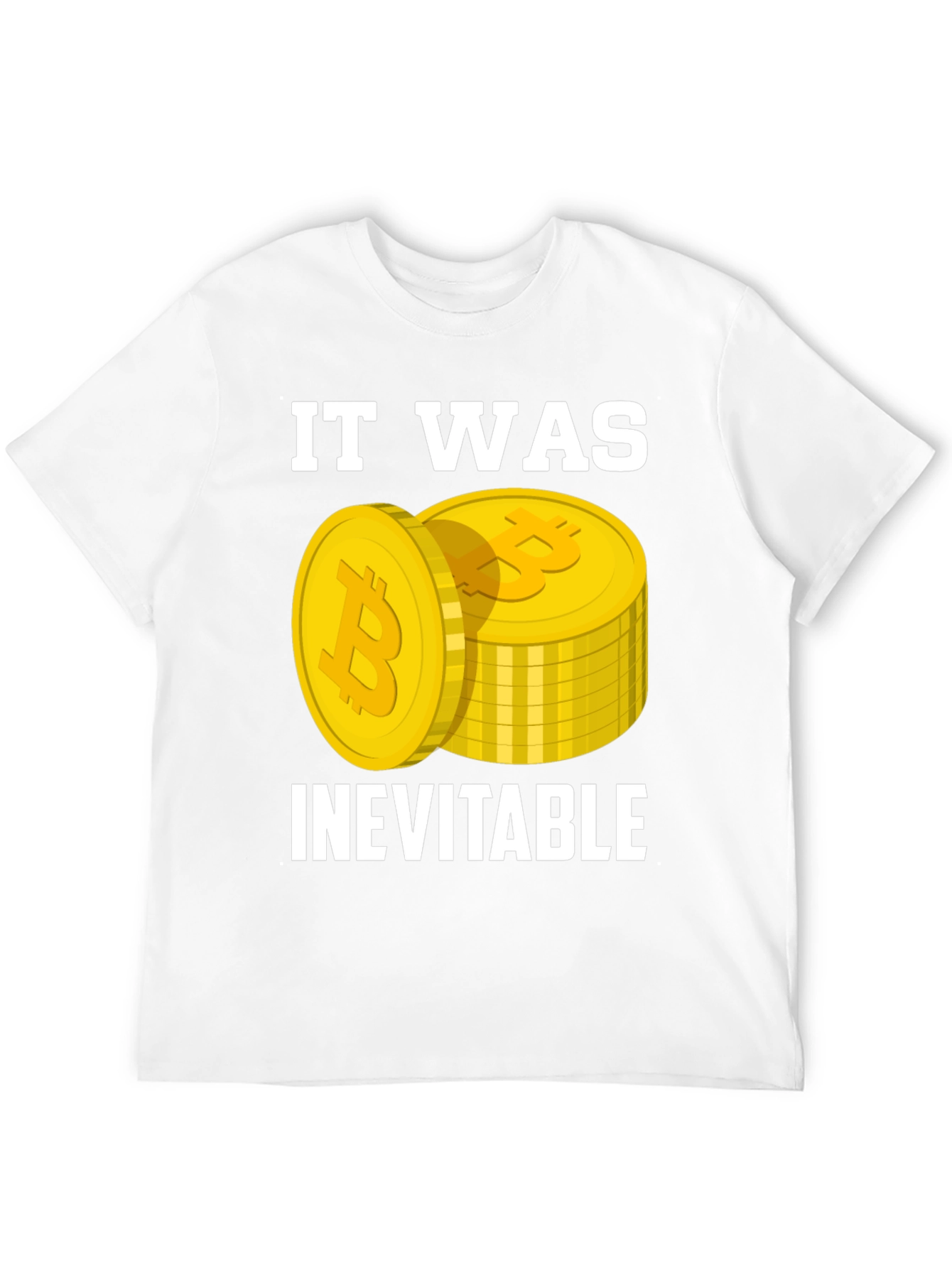 Bitcoin Inevitable Graphic T-Shirt