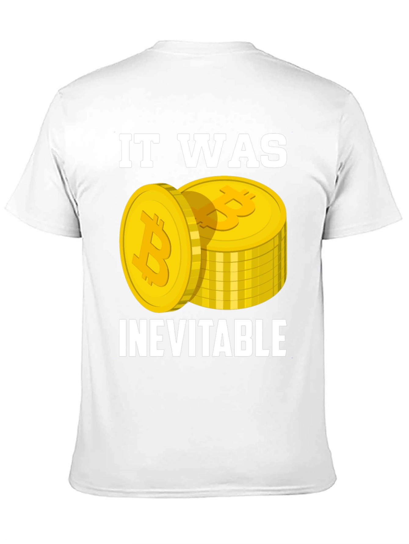 Bitcoin Inevitable Graphic T-Shirt