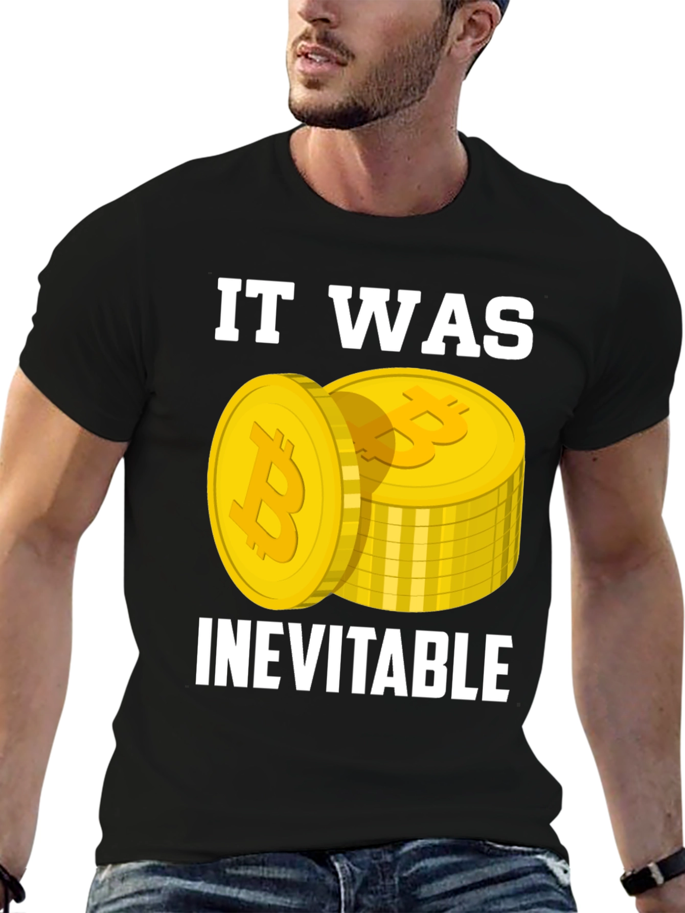Bitcoin Inevitable Graphic T-Shirt