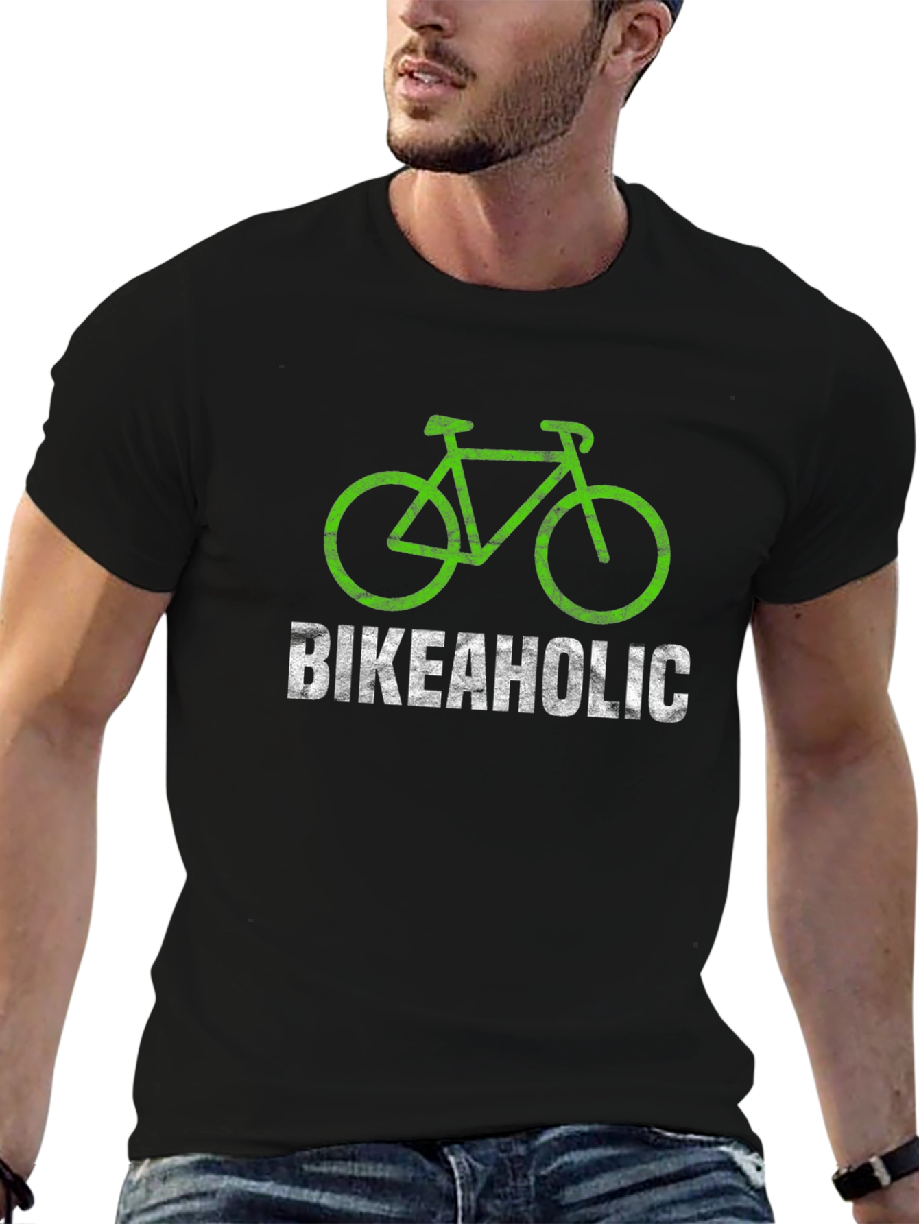 Bikeaholic T-Shirt - Cycling Enthusiast Tee
