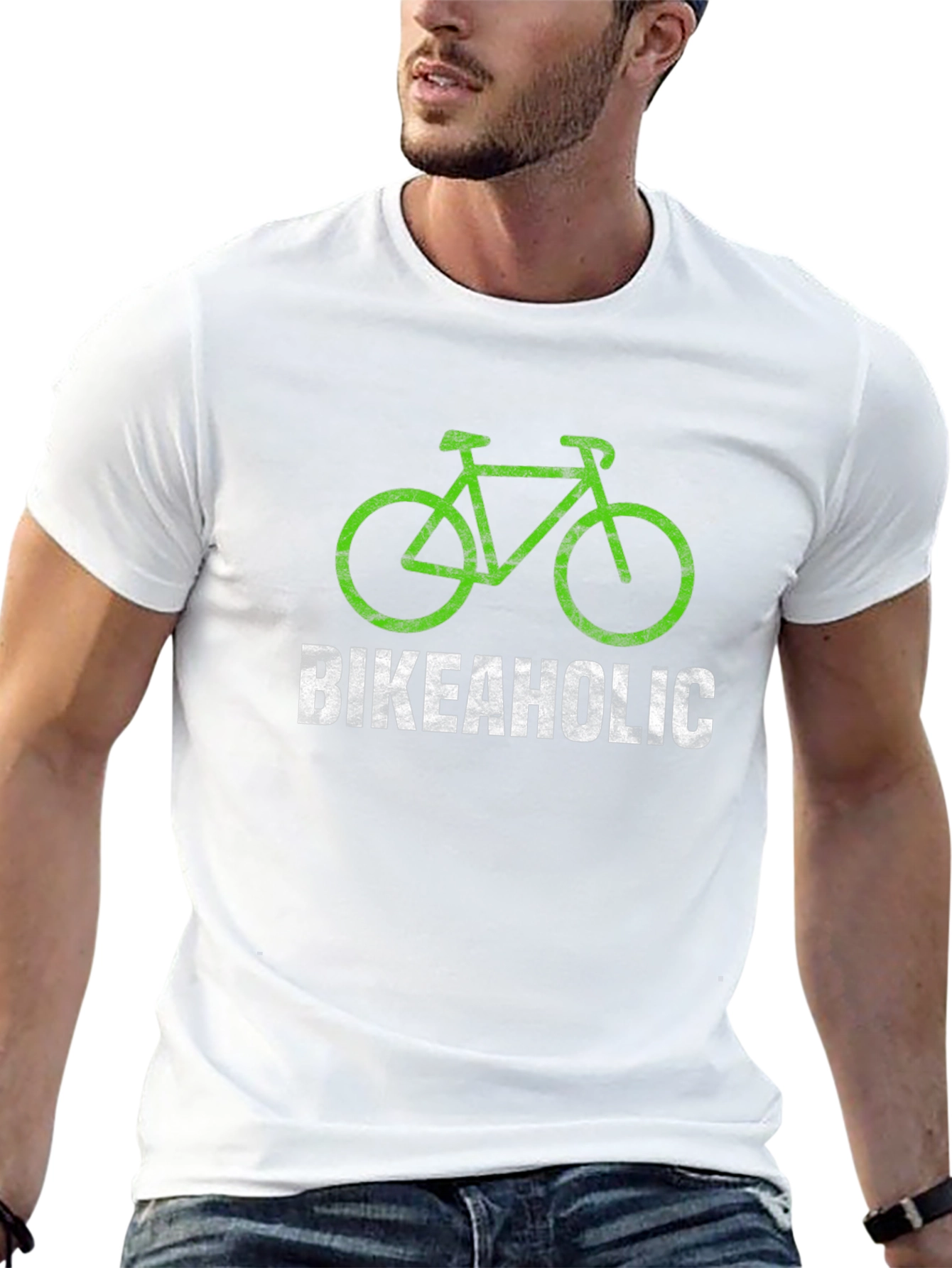 Bikeaholic T-Shirt - Cycling Enthusiast Tee