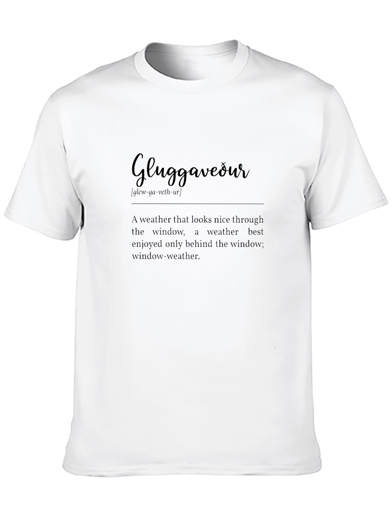 Gluggaveður Weather T-Shirt